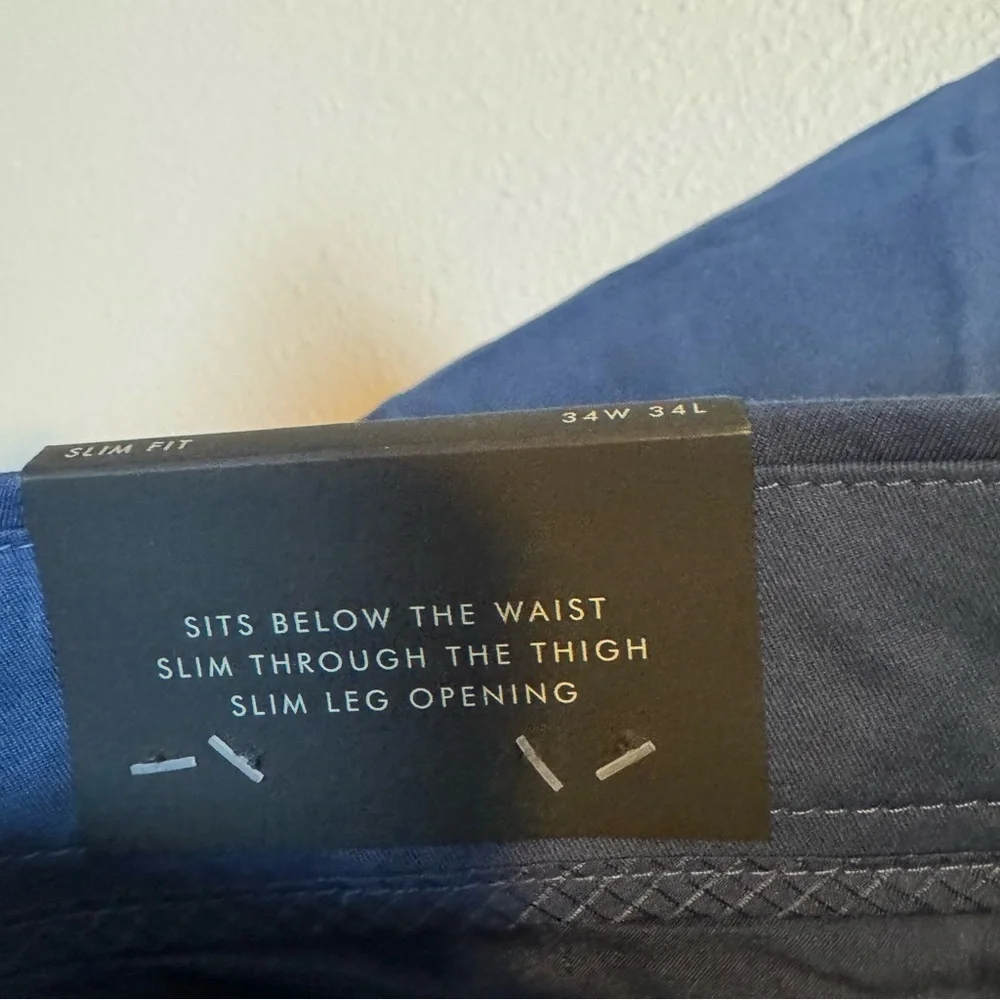Banana Republic Men's Dark Blue Dress Pants NWT